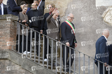 Verleihung des Lupa Capitolina an Robert De Niro in Rom