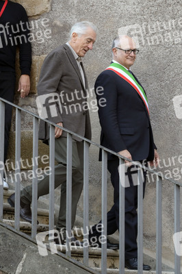 Verleihung des Lupa Capitolina an Robert De Niro in Rom