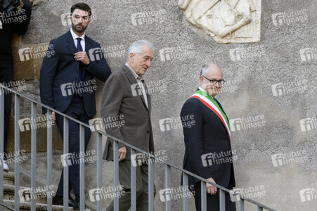 Verleihung des Lupa Capitolina an Robert De Niro in Rom