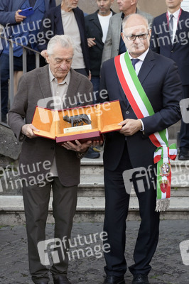 Verleihung des Lupa Capitolina an Robert De Niro in Rom