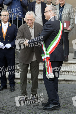 Verleihung des Lupa Capitolina an Robert De Niro in Rom