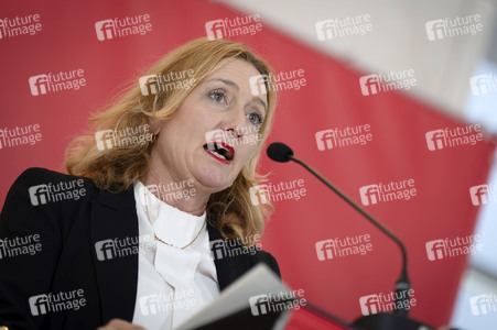 Fraktionssitzung der Bundestagsfraktion der Partei Die Linke in Berlin