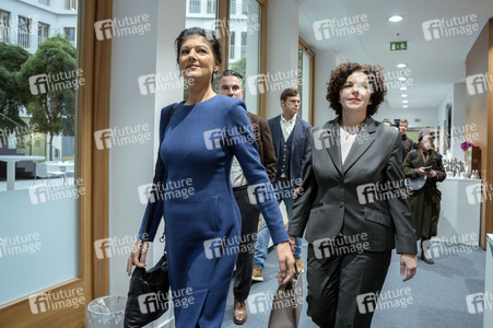 Pressekonferenz des BSW in Berlin