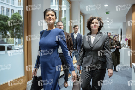 Pressekonferenz des BSW in Berlin