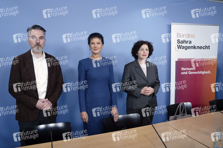 Pressekonferenz des BSW in Berlin
