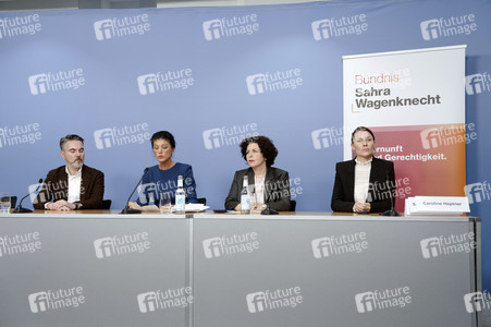 Pressekonferenz des BSW in Berlin