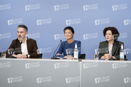 Pressekonferenz des BSW in Berlin