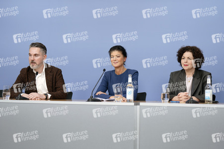 Pressekonferenz des BSW in Berlin