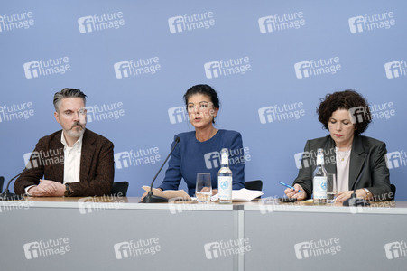 Pressekonferenz des BSW in Berlin