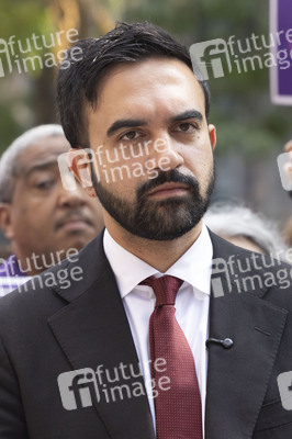 Wahlkampf vom Zohran Mamdani in New York