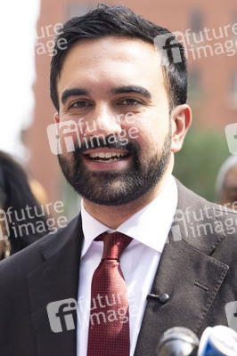 Wahlkampf vom Zohran Mamdani in New York