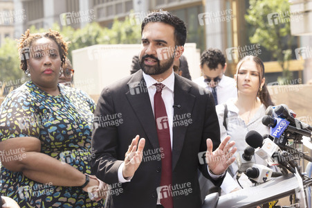 Wahlkampf vom Zohran Mamdani in New York