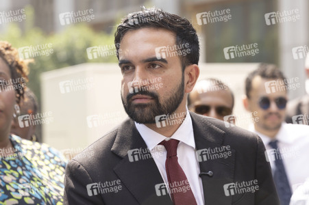 Wahlkampf vom Zohran Mamdani in New York