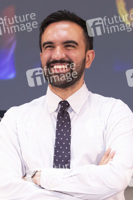 Wahlkampf vom Zohran Mamdani in New York