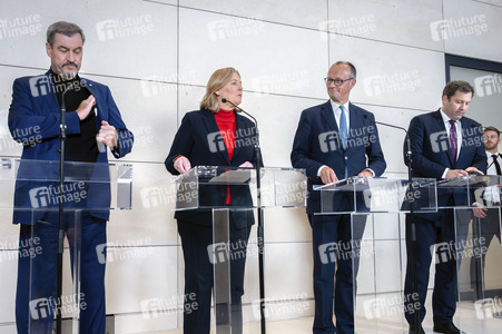 Pressekonferenz des Koalitionsausschusses in Berlin