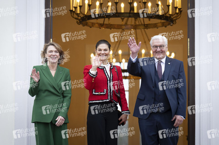 Begrüßung der Kronprinzessin Victoria von Schweden in Berlin
