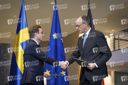 Unterzeichnung der deutsch-schwedischen Innovationspartnerschaft in Berlin