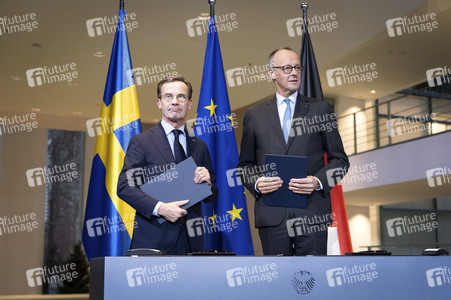 Unterzeichnung der deutsch-schwedischen Innovationspartnerschaft in Berlin