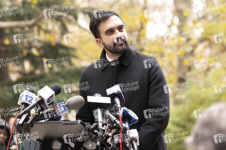 Pressekonferenz mit Zohran Mamdani in New York