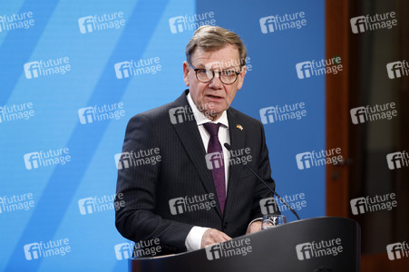 Pressekonferenz mit Johann Wadephul und Yvette Cooper in Berlin