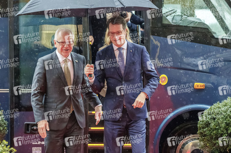 Empfang des Gouverneurs von Minnesota in Düsseldorf