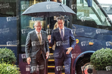 Empfang des Gouverneurs von Minnesota in Düsseldorf