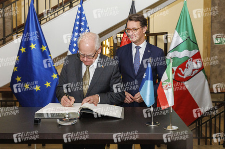 Empfang des Gouverneurs von Minnesota in Düsseldorf