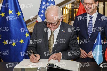 Empfang des Gouverneurs von Minnesota in Düsseldorf