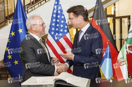 Empfang des Gouverneurs von Minnesota in Düsseldorf