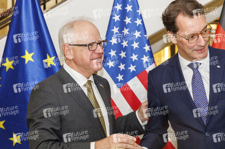 Empfang des Gouverneurs von Minnesota in Düsseldorf