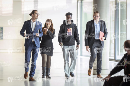Fraktionssitzung der Bundestagsfraktion der Partei Die Linke in Berlin