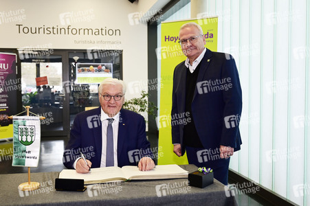 Besuch von Frank-Walter Steinmeier in Hoyerswerda