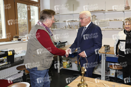 Besuch von Frank-Walter Steinmeier in Hoyerswerda