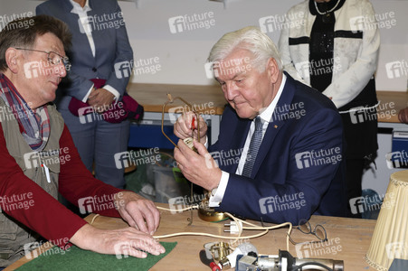 Besuch von Frank-Walter Steinmeier in Hoyerswerda