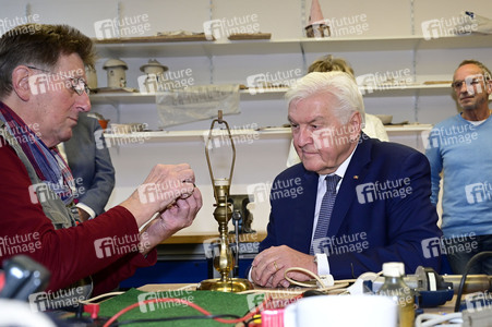 Besuch von Frank-Walter Steinmeier in Hoyerswerda