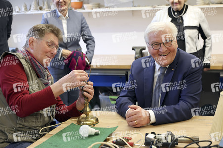 Besuch von Frank-Walter Steinmeier in Hoyerswerda