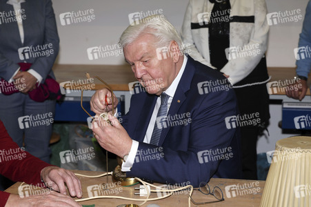 Besuch von Frank-Walter Steinmeier in Hoyerswerda