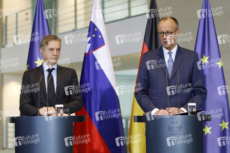 Empfang des Ministerpräsidenten von Slowenien in Berlin