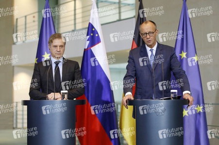 Empfang des Ministerpräsidenten von Slowenien in Berlin