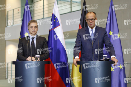 Empfang des Ministerpräsidenten von Slowenien in Berlin