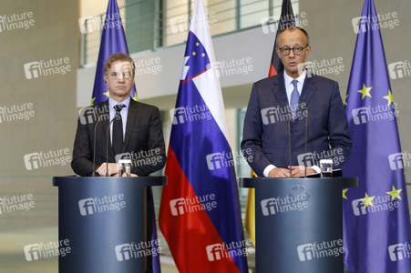 Empfang des Ministerpräsidenten von Slowenien in Berlin