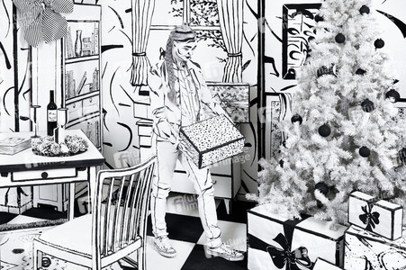 BODYART: Bunte Weihnacht / Colour Christmas Splash