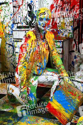 BODYART: Bunte Weihnacht / Colour Christmas Splash