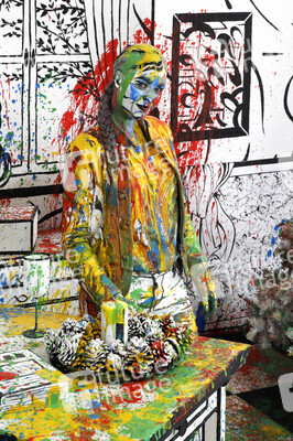 BODYART: Bunte Weihnacht / Colour Christmas Splash