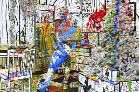 BODYART: Bunte Weihnacht / Colour Christmas Splash