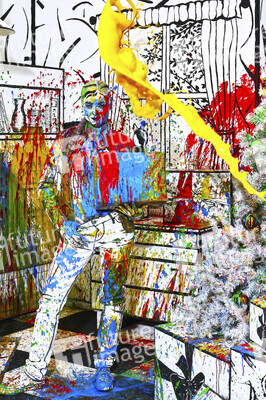 BODYART: Bunte Weihnacht / Colour Christmas Splash