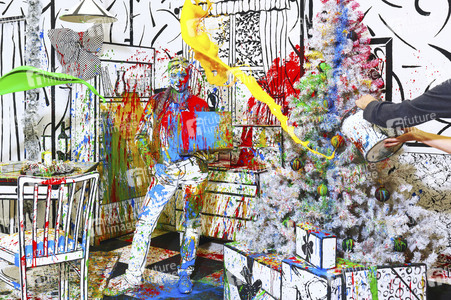 BODYART: Bunte Weihnacht / Colour Christmas Splash