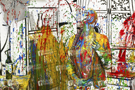 BODYART: Bunte Weihnacht / Colour Christmas Splash