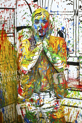 BODYART: Bunte Weihnacht / Colour Christmas Splash