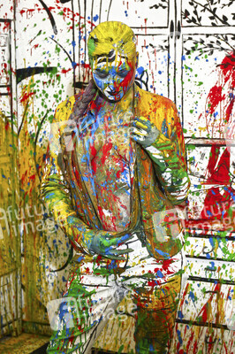 BODYART: Bunte Weihnacht / Colour Christmas Splash